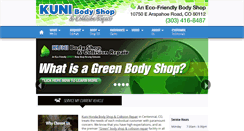 Desktop Screenshot of kunibodyshop.com